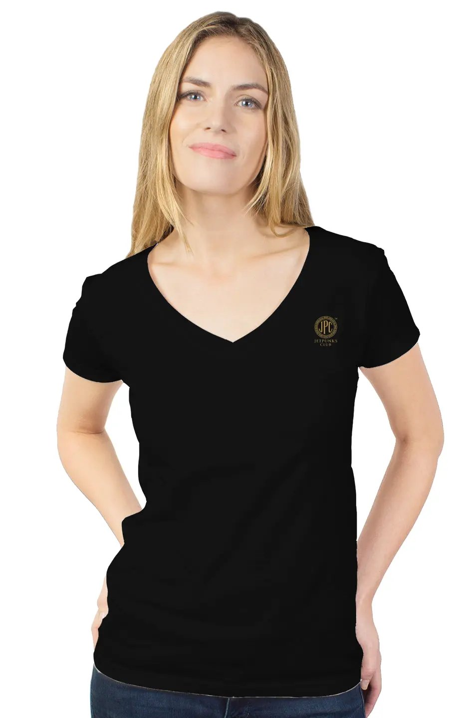 womens tultex v neck